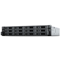 RakStation RS2423RP+ 12-Bay yang Lebih Cepat dan Responsif, Server Penyimpanan NAS Tanpa Disk RS2423RP+