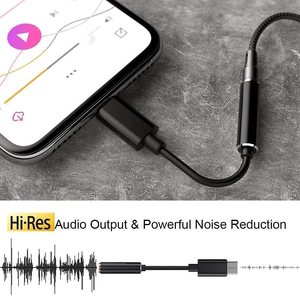 Adaptador de Audio 2 en 1 Tipo C a 3.5mm, Conector para Auriculares, Cable Dongle para Samsung Galaxy/Huawei - Product Image 3