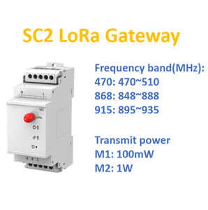 Medidor de potencia de registro de datos multifunción, Analizador de energía inalámbrico RS485, 3P4W, lora - Product Image 5