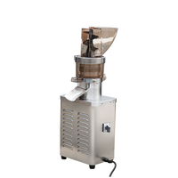 Extracteur de jus multifonctionnel automatique en acier inoxydable pour fruits, oranges, carottes, avec une puissance de 0,3 kW et 220 V