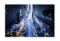 Projecteur de balles murales interactif 120fps avec capteur tactile laser pour jeu d'intérieur pour enfants, projection interactive murale, mur magique de projection