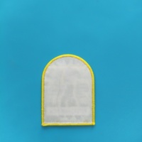 Écusson personnalisé avec logo, badge de conception de mode, écusson tissé, appliqué à repasser, badge tissé pour vêtements, uniforme