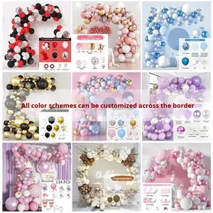 ชุดอาร์ชลู<span class=keywords><strong>ก</strong></span>โป่งสีฟ้าอมเทา 108 ชิ้น แบบสองชั้น สีชมพูอ่อน พร้อมลูกโป่งสี<span class=keywords><strong>ข</strong></span>าวมุก สำหรับตกแต่งงานวันเกิดและงานเลี้ยงฉลองทารกแร<span class=keywords><strong>ก</strong></span>เกิด เป็นมิตร<span class=keywords><strong>ก</strong></span>ับสิ่งแวดล้อม - Product Image 5