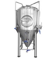 Fermenteur conique Cassman 10HL, réservoir de fermentation de bière de 1000 litres, matériel de fermentation