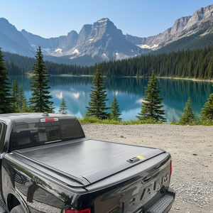 Couvercle de tonneau RAM 1500 en alliage d'aluminium de type dur pour couvercle de rouleau rétractable étanche Dodge Pickup - Product Image 1