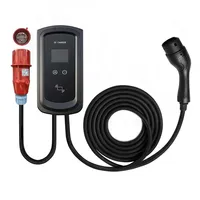 Wallbox-Station de charge rapide, 7kw, niveau 2, EV, chargeur mural, 32A, avec boîtier mural