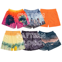 Shorts de sport unisexes d'été imprimés personnalisés en gros, avec logo sur mesure, pour hommes, en polyester, sublimation, maille de basketball