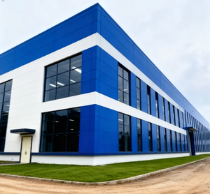 Hiện đại đúc sẵn tòa nhà văn phòng prefab kho ánh sáng Kết Cấu Thép hoàn chỉnh hội thảo kết cấu thép xây dựng Kit - Product Image 4