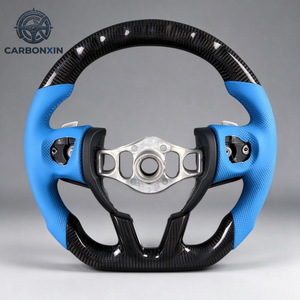 Volante de Fibra de Carbono Forjado Personalizado para Dodge Challenger Hellcat Charger SRT Grand Cherokee Durango SRT Sin Airbag - Product Image 2