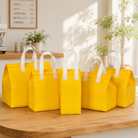 Sac isotherme écologique non tissé avec logo personnalisé, sac thermique portable pour les courses et les pique-niques