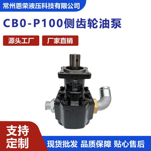 Cb0 <b>Miniature</b> Gear Pump 0.1cc Side Mounted Hydraulic Oil Transfer Pump Aluminum Alloy Body 1/4 Inch Connection - Product Image 5