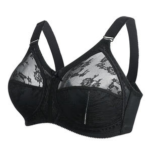 YCH Reggiseno Coppa Piena per Seni Abbondanti Taglie Forti, Push-Up Senza Ferretto Ultra Sottile in Pizzo Sexy, Intimo Trasparente e Traspirante da <span class=keywords><strong>Donna</strong></span> - Product Image 1