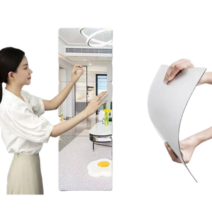 Factory Direct 3D Acrylic <strong>Mirror</strong> Wall Stickers Self-Adhesive for Bathroom Living Room Bedroom Wardrobe Makeup <strong>Mirror</strong> Wall Decor - Product Image 4