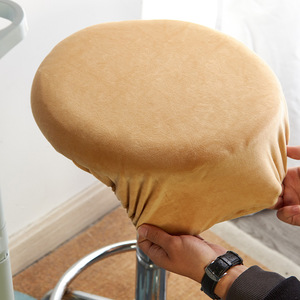 Round Seat Chair Slipcover All-inclusive <strong>Bar</strong> <strong>Stool</strong> Elastic Chair <strong>Cover</strong> - Product Image 6