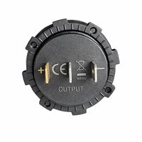AIsmartlink Voltmètre et ampèremètre numérique 2-en-1 12V DC avec affichage LED pour voiture, camion, bateau, camping-car, marine