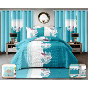 Fundas de <span class=keywords><strong>cama</strong></span> king size juego de <span class=keywords><strong>cama</strong></span> edredón juego de <span class=keywords><strong>cama</strong></span> con cortinas a juego - Product Image 4