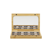 Palette de fards à paupières magnétique personnalisée vide et rechargeable avec miroir pour fards à paupières, blush et poudre compacte – Emballage cosmétique