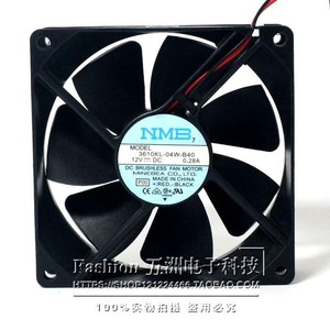 NMB พัดลมระบายความร้อน 9 ซม. 12V 0.28A DC แบริ่งบอลคู่แบบไม่มีแปรง 3610KL-04W-B40 - Product Image 2