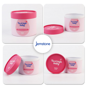 กล่องกระดาษบรรจุชากระดาษทรงหลอดกระดาษพิมพ์ทรงกลมแบบกำหนดเอง - Product Image 1