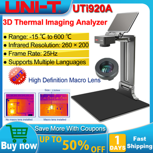 กล้องถ่ายภาพความร้อน 256X192 สำหรับตรวจสอบวงจรรั่ว ตรวจสอบการลัดวงจร ซ่อมคอมพิวเตอร์ ซ่อมโทรศัพท์ กล้องถ่ายภาพความร้อน 50mK - Product Image 2