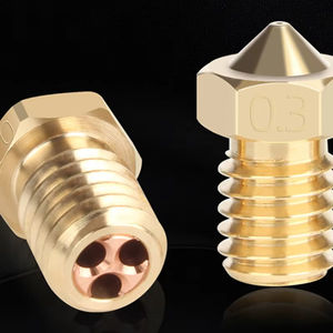 <span class=keywords><strong>Boquilla</strong></span> de clon CHT de alto flujo <span class=keywords><strong>E3D</strong></span> <span class=keywords><strong>V6</strong></span> Spray de tres ojos Filamento de 1,75mm para accesorios de impresora 3D Hotend - Product Image 5