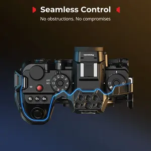 Jaula para Cámara Black Mamba para S1R II/S1 II/S1 <span class=keywords><strong>IIE</strong></span> con Múltiples Puntos de Montaje, Soportes para Micrófonos, Luz y Monitor - Product Image 6