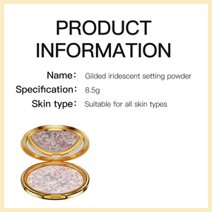 Alta Qualidade Preço de Fábrica Cor Misturada Controle de Óleo e Corretivo Borrar 2 em 1 Imprensa Powder Setting Powder para Maquiagem Base - Product Image 5