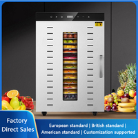 Sécheuse alimentaire BX-SS-16H Grande capacité Four de séchage pour saucisses Déshydrateur de fruits et de poissons en vente