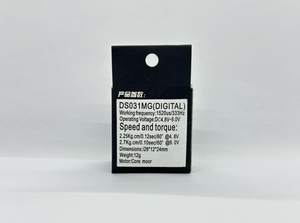Snelle 6V 2.7Kg Micro Mini 9G Robotmotor Servomotor 180 <span class=keywords><strong>360</strong></span> Graden 0.1S Smart Feedback Ds031 Mg Seriële Bus Plastic Servomotor - Product Image 3