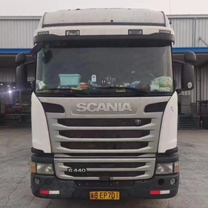 Tracteur d'occasion d'origine suédoise, tracteur <span class=keywords><strong>Scania</strong></span> d'occasion 6x4 G420 G440 G450 P380, tête de tracteur <span class=keywords><strong>Scania</strong></span> d'occasion - Product Image 3