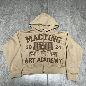 Custom Heavyweight Printed Trendy Oversize Hoodie Essentials Pullover Hoodie Men's Hoodies Sweatshirts - Product Image 3