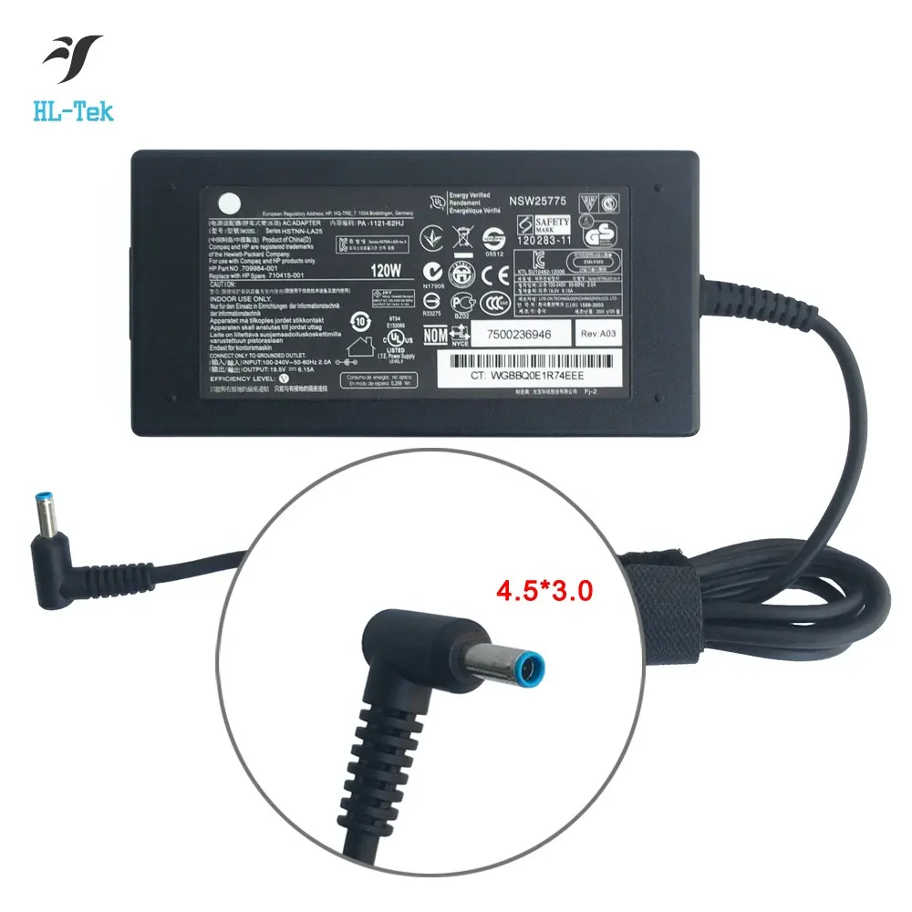 hp Charger 200W 19.5V 10.3A Pin Black price in Egypt