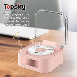 <span class=keywords><strong>Mini</strong></span> tocadiscos portátil Retro de plástico PP para <span class=keywords><strong>Piano</strong></span> inalámbrico, regalos de música educativos más nuevos para niños - Product Image 3