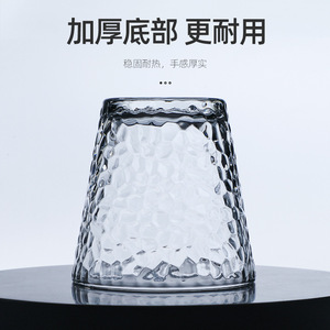 Transparent Glass Tumbler High Capacity Beverage Cup For Water Tea Party Use Unisex - Product Image 4