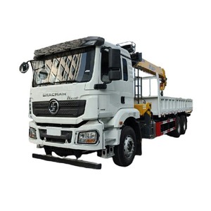 รถบรรทุกติดเครนไฮดรอลิกแบบแขนยืดไสลด์ได้ Shacman H3000 6x4 12 ตัน 14 ตัน - Product Image 1