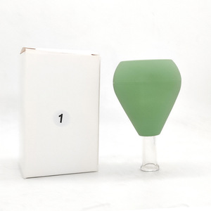 Set Terapi Cupping Kaca Vakum Karet PVC untuk Cupping Wajah Set Rumah Tangga - Product Image 2