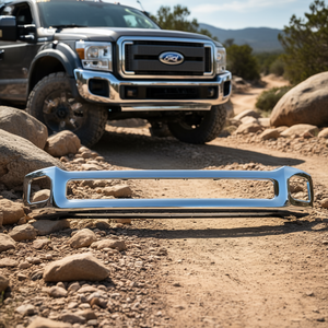 Finitura Cromata per Paraurti F250 Duty Truck 2015+ - Accessorio di Aggiornamento del Paraurti Marca Cromoda Nuovo Modello P1604 con Finitura Lucida - Product Image 2