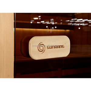Sunrans 2 persone in legno massello <span class=keywords><strong>Sauna</strong></span> di lusso tradizionale stufa interna riscaldata stanza <span class=keywords><strong>Sauna</strong></span> - Product Image 6
