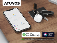 2025 precio al por mayor Gran oferta Mini Findmy impermeable IP67 plástico GPS cartera rastreador para niños localizador de Control remoto