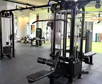 Équipement de musculation professionnel SK, machine multi-jungle 8 stations, équipement de fitness robuste pour entraînement de force, ensemble complet