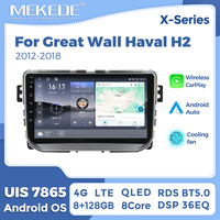 MEKEDE X10 X20 X30 X40 UIS7865 8+128G QLED AKM DSP CarPlay sans fil Android Auto pour Great Wall Haval H2 2012-2018