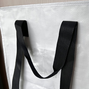 Extra Large Zipper Handles <b>Heavy</b> <b>Duty</b> Flexible Foldable PP Plastic Organizer <b>Backpack</b> Travel Moving Reusable Living Room - Product Image 2