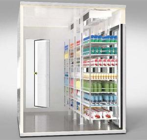 Tủ Lạnh Bán Hàng Siêu Thị Tủ Làm Mát Đồ Uống Lắp Đặt Tủ Trưng Bày Đồ Uống Dung Tích Lớn - Product Image 4