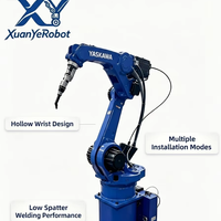 YASKAWA MOTOMAN AR1440 6Axis Robot Arm RD350S Sumber Daya Pengelasan untuk Pengelasan Busur Suku Cadang Otomotif Perangkat Keras Struktur Logam