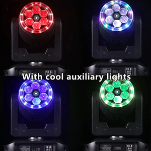 Lumière principale mobile de faisceau d'oeil d'abeille d'AOPU 6 avec la lumière auxiliaire fraîche pour la fête de mariage de DJ - Product Image 5