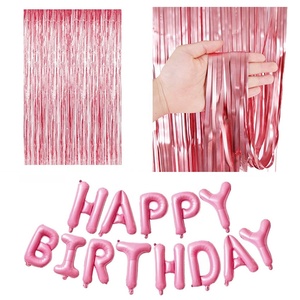 Suministros para Fiestas de <span class=keywords><strong>Cumpleaños</strong></span> al por Mayor, Decoración para Niñas, Decoración de Globos Rosas de Lujo, Set de Decoración para <span class=keywords><strong>Cumpleaños</strong></span> - Product Image 5