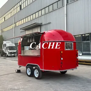 Remolque de Comida Móvil Tipo Hot Dog, Popular en Alemania, Ideal para Viajes Familiares - Product Image 1