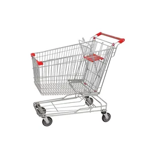 Xinde Zware Custom Winkelen Trolley Supermarkt Lichtgewicht Winkelen Trolley Winkelwagentjes Met Wielen