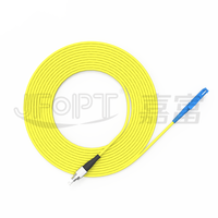 Cordon de raccordement optique duplex direct d'usine E2000 Fiber Jumper LC SC ST FC pour les réseaux 3G GSM GPRS