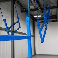 Usines de revêtement électrostatique en poudre Litone : Ligne clé en main, cabine de prétraitement, récupération cyclonique, four de cuisson pour supports métalliques CE
